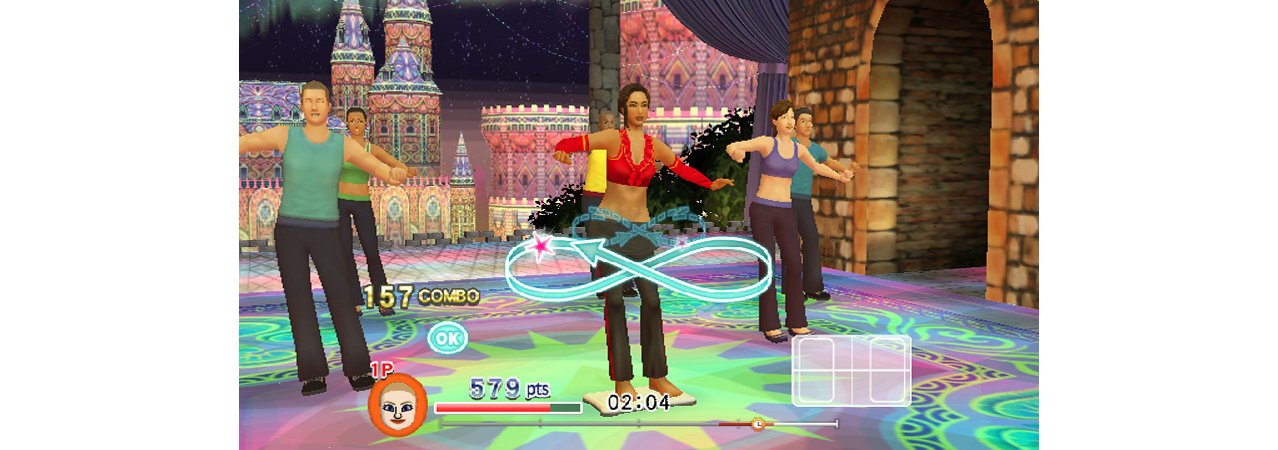 Скриншот игры ExerBeat: Gym Class Workout для Wii
