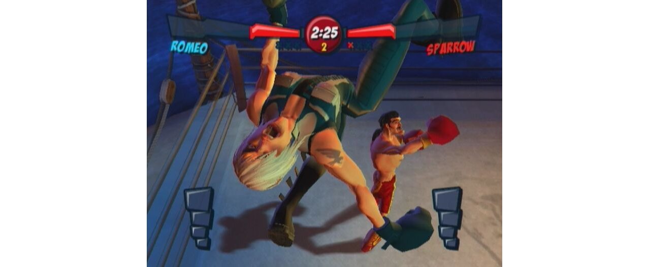 Скриншот игры Facebreaker K.O. Party для Wii