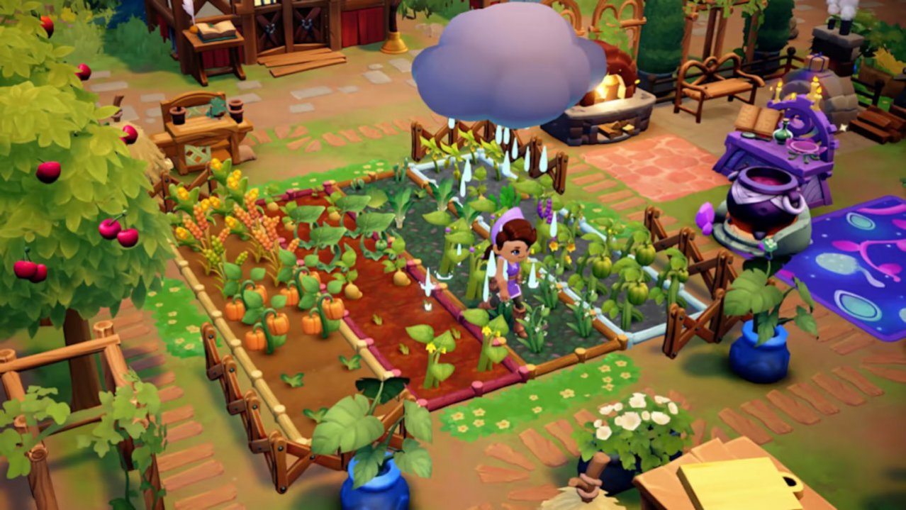 Скриншот игры Fae Farm для Switch