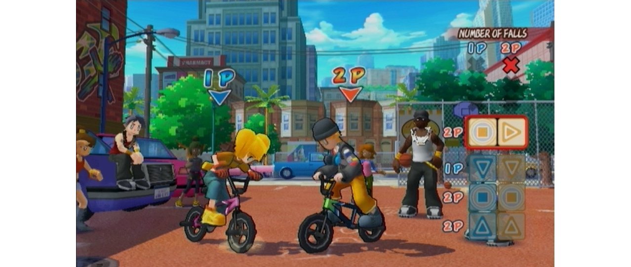 Скриншот игры Family Trainer: Extreme Challenge для Wii