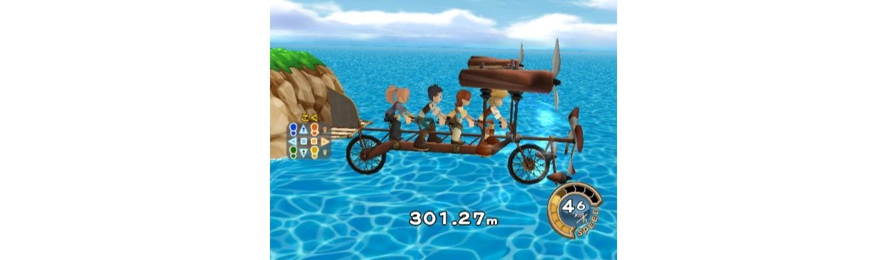 Скриншот игры Family Trainer: Treasure Adventure для Wii