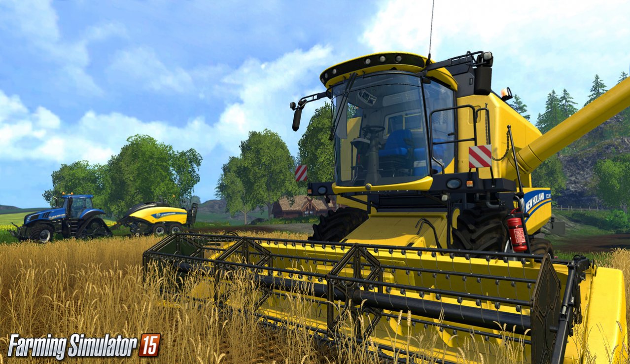 Скриншот игры Farming Simulator 15 для Xboxone