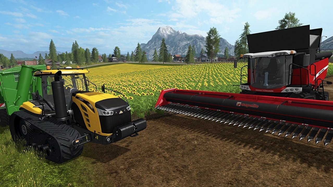 Скриншот игры Farming Simulator для Switch