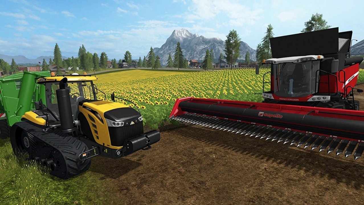 Скриншот игры Farming Simulator (Б/У) для Switch