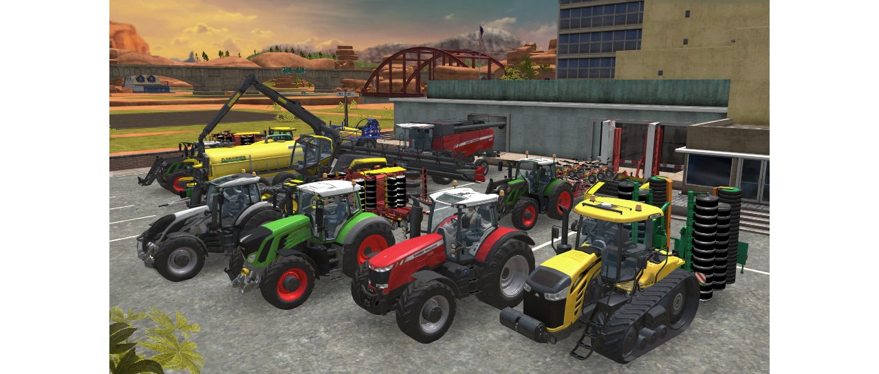 Скриншот игры Farming Simulator 18 для PSVita