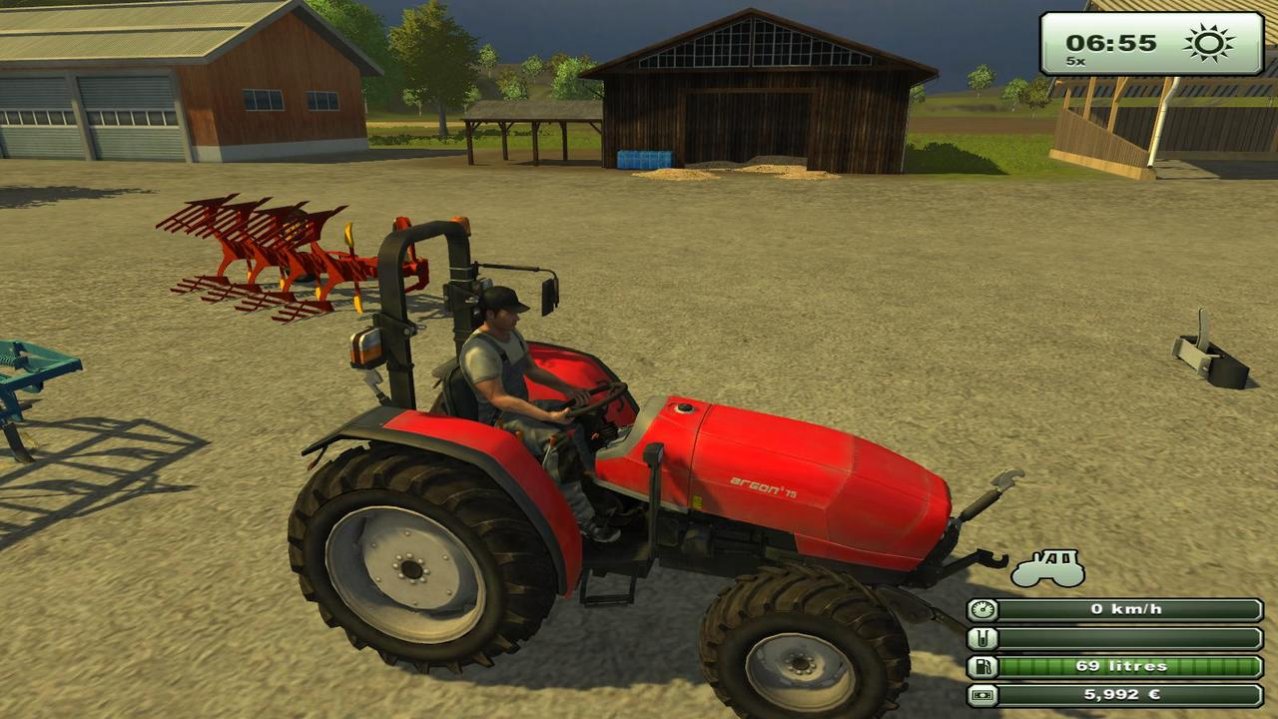 Скриншот игры Farming Simulator 2013 для Pc