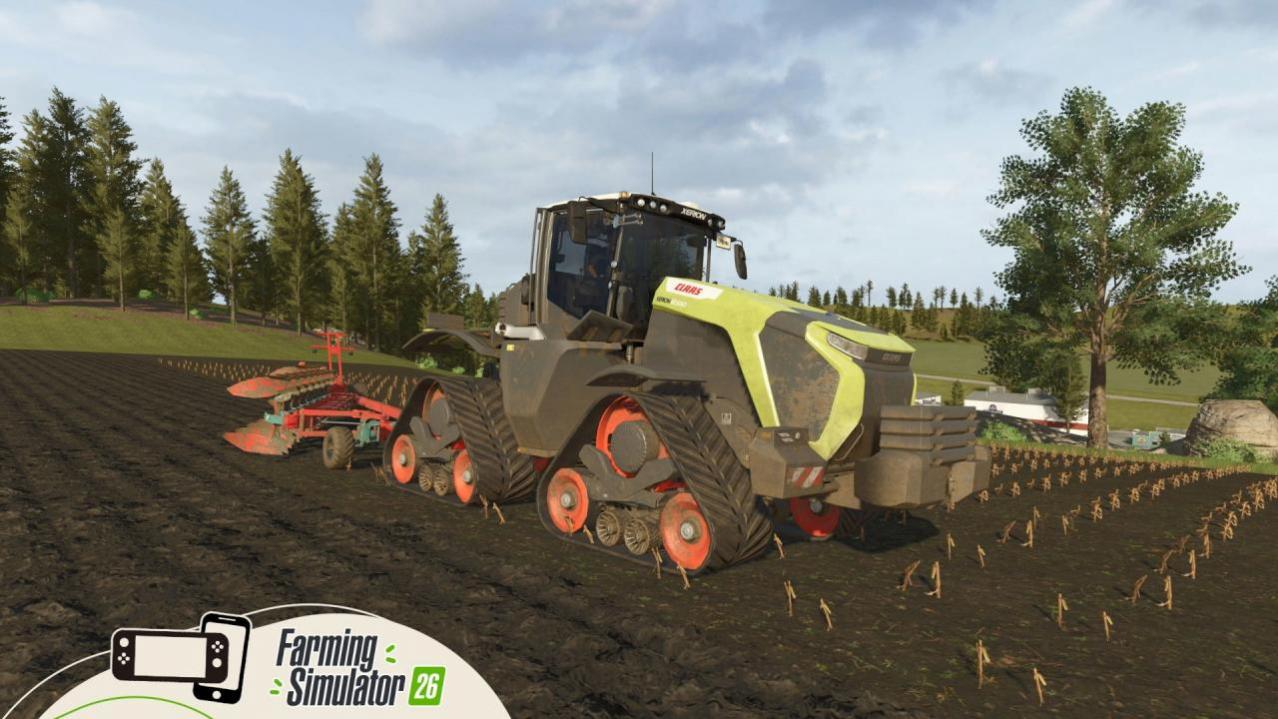Скриншот игры Farming Simulator 26 для Switch
