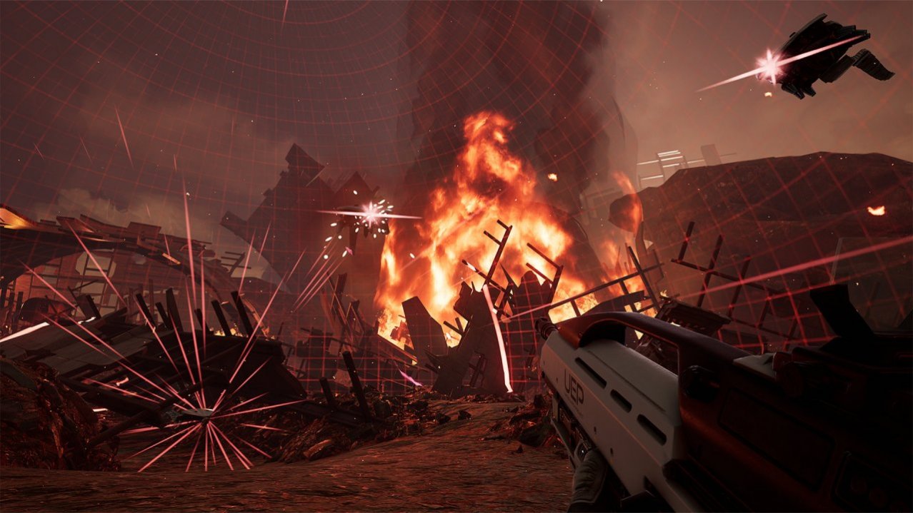 Скриншот игры Farpoint для PS4