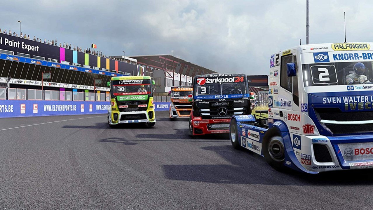 Скриншот игры FIA European Truck Racing Championship (US) для Ps4