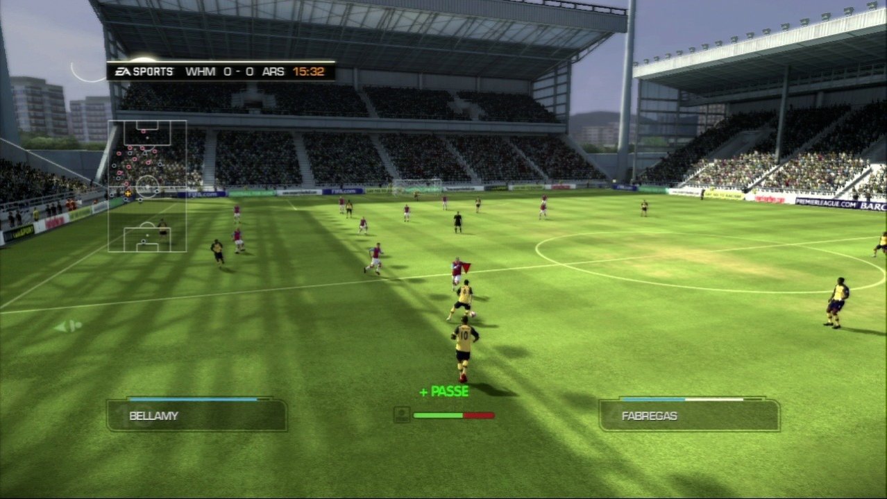 Скриншот игры FIFA 09 для Xbox360