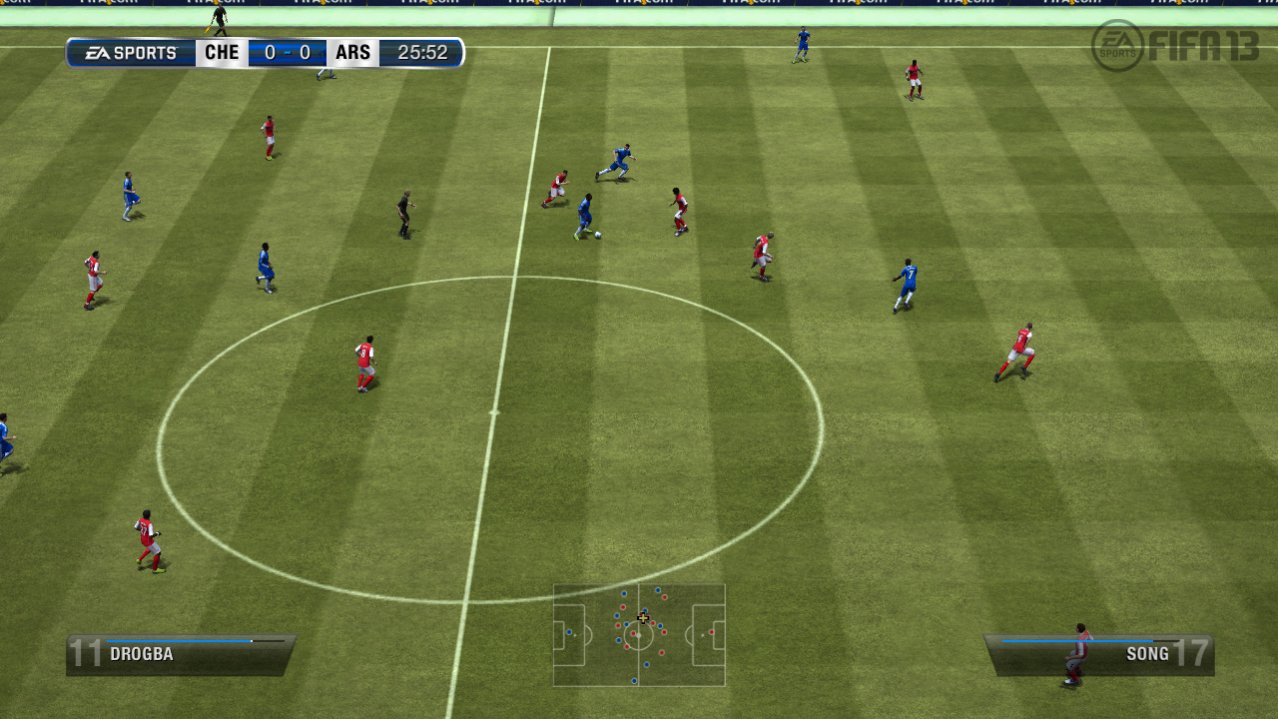 Скриншот игры FIFA 13 (Б/У) (без обложки) для Ps3