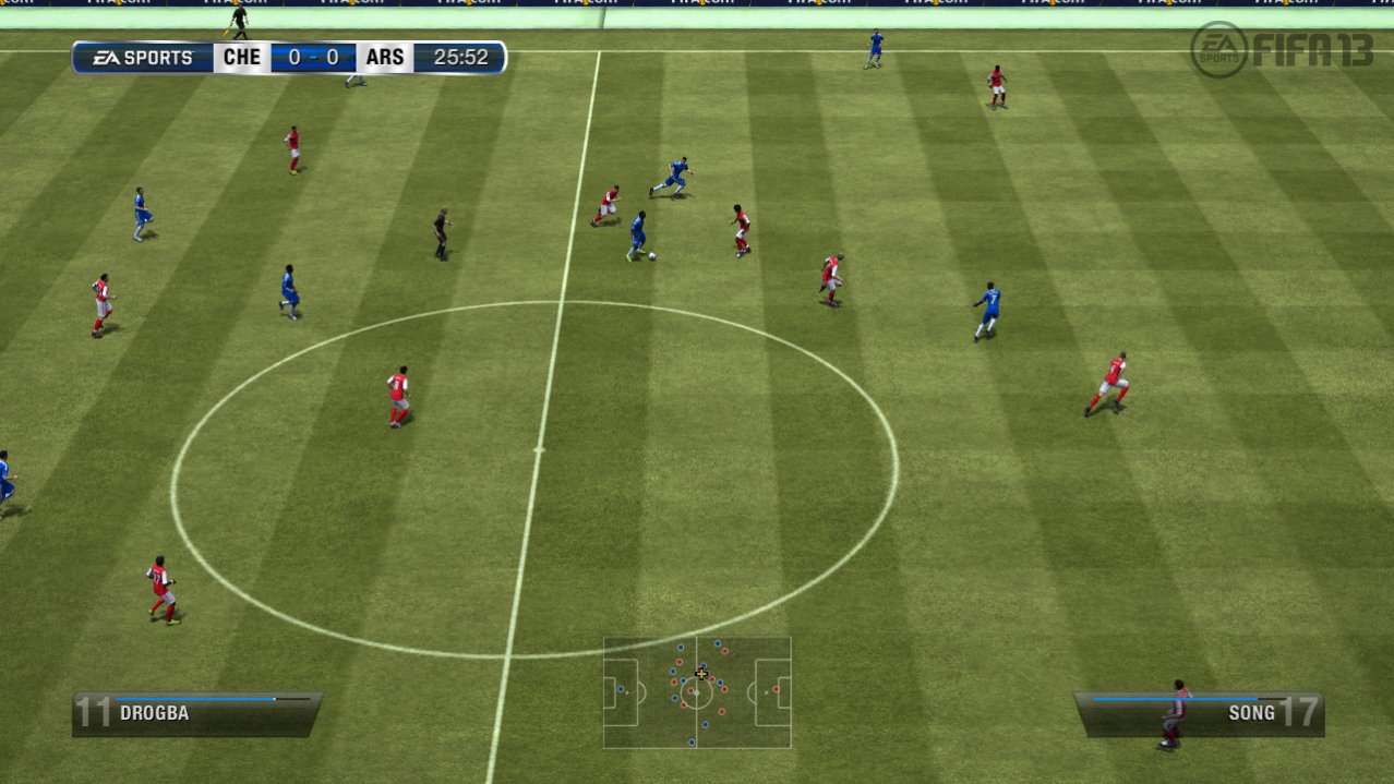 Скриншот игры Fifa 13 для Psvita