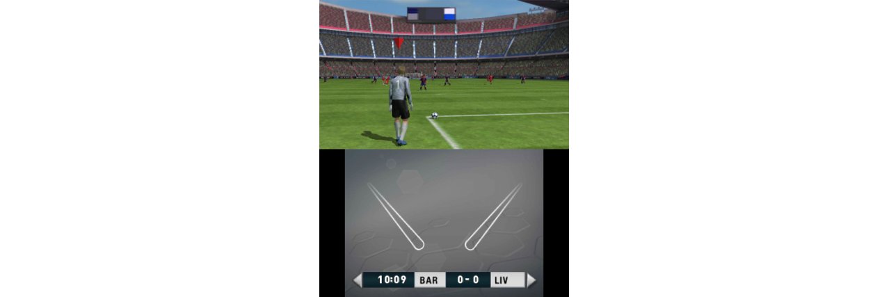 Скриншот игры FIFA 15 Legacy Edition для 3ds