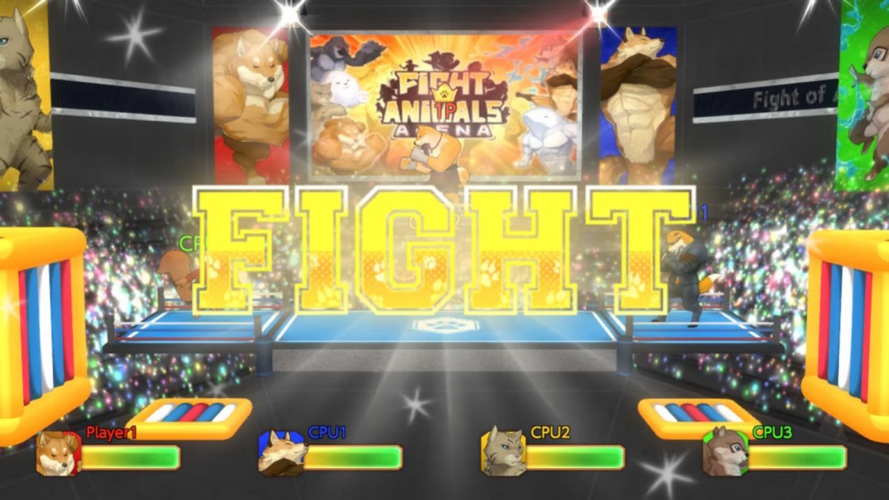 Скриншот игры Fight of Animals: Arena (JP) для Switch