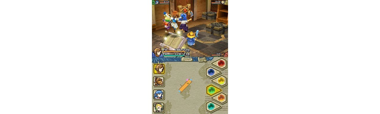 Скриншот игры Final Fantasy Crystal Chronicles: Echoes of Time для 3ds