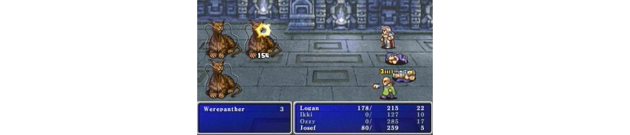 Скриншот игры Final Fantasy II для Psp