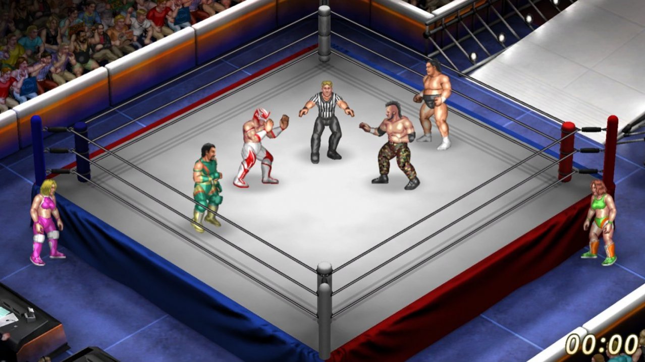 Скриншот игры Fire Pro Wrestling World для Ps4