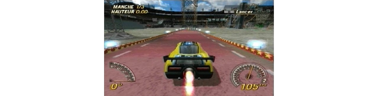 Скриншот игры FlatOut: Head On для Psp