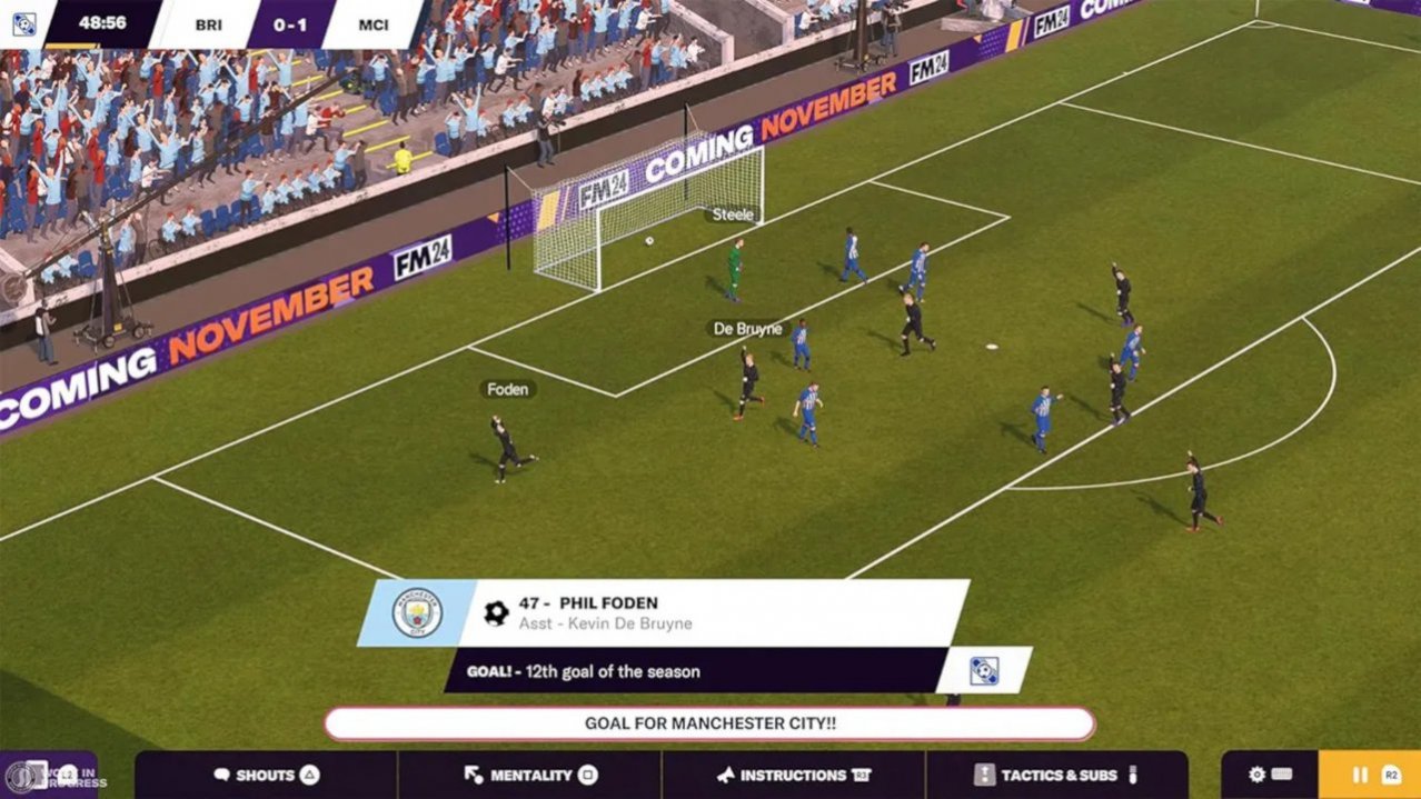 Скриншот игры Football Manager 2024 Console для Ps5