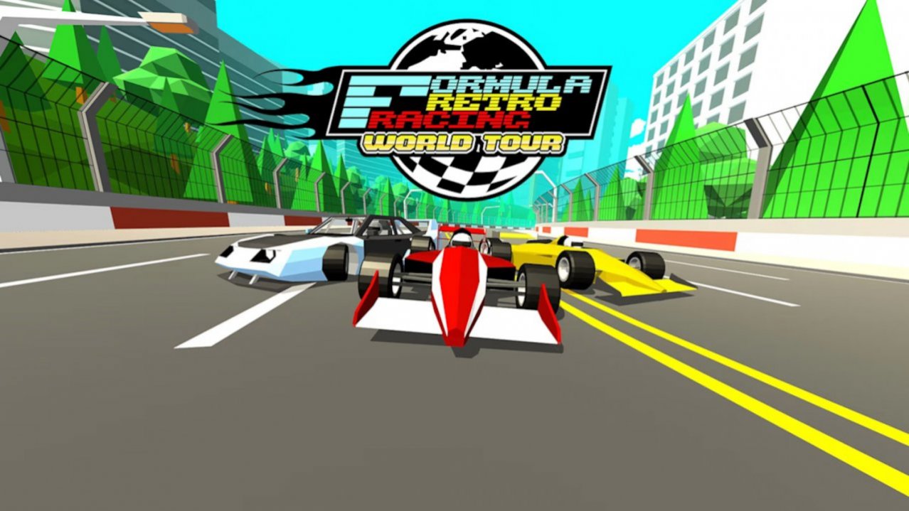 Скриншот игры Formula Retro Racing: World Tour Special Edition для Switch