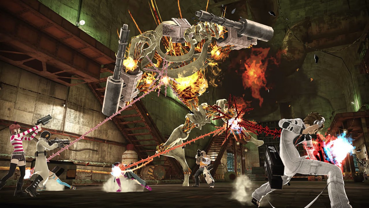 Скриншот игры Freedom Wars Remastered для Switch