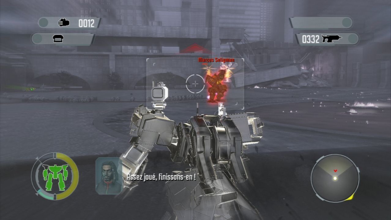 Скриншот игры Front Mission Evolved для Xbox360
