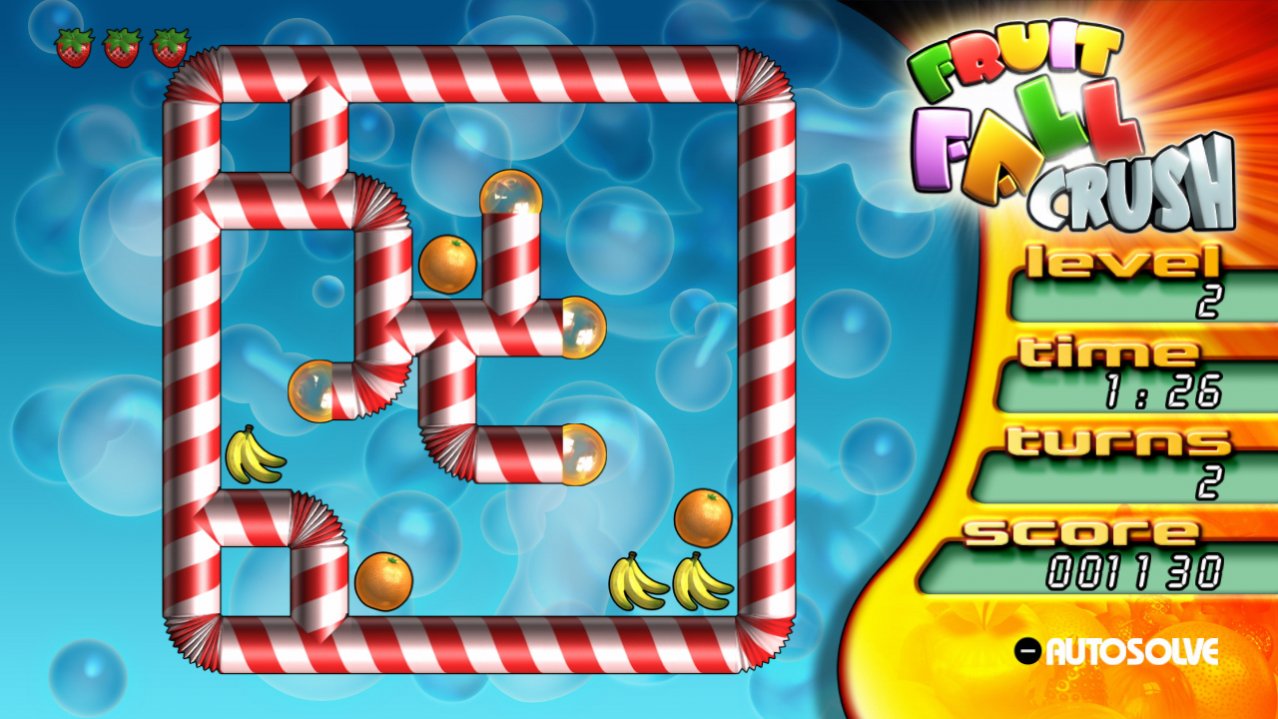 Скриншот игры FruitFall Crush для Switch
