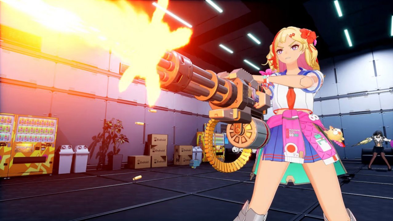 Скриншот игры Full Metal Schoolgirl для Switch2