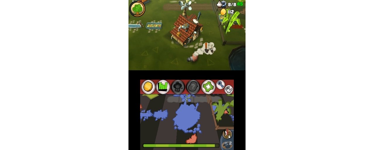 Скриншот игры Funky Barn 3D для 3ds