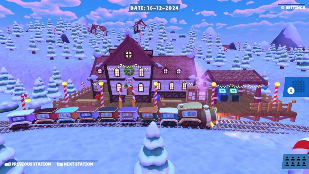 Скриншот игры Games Advent Calendar 2024 (код загрузки) для Switch