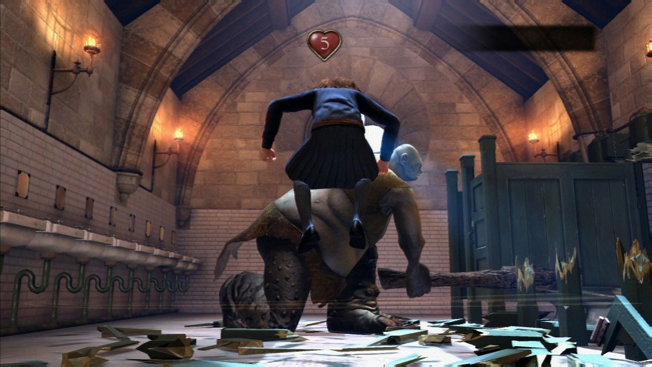 Скриншот игры Гарри Поттер для Kinect (Б/У) (не оригинальная полиграфия) для Xbox360