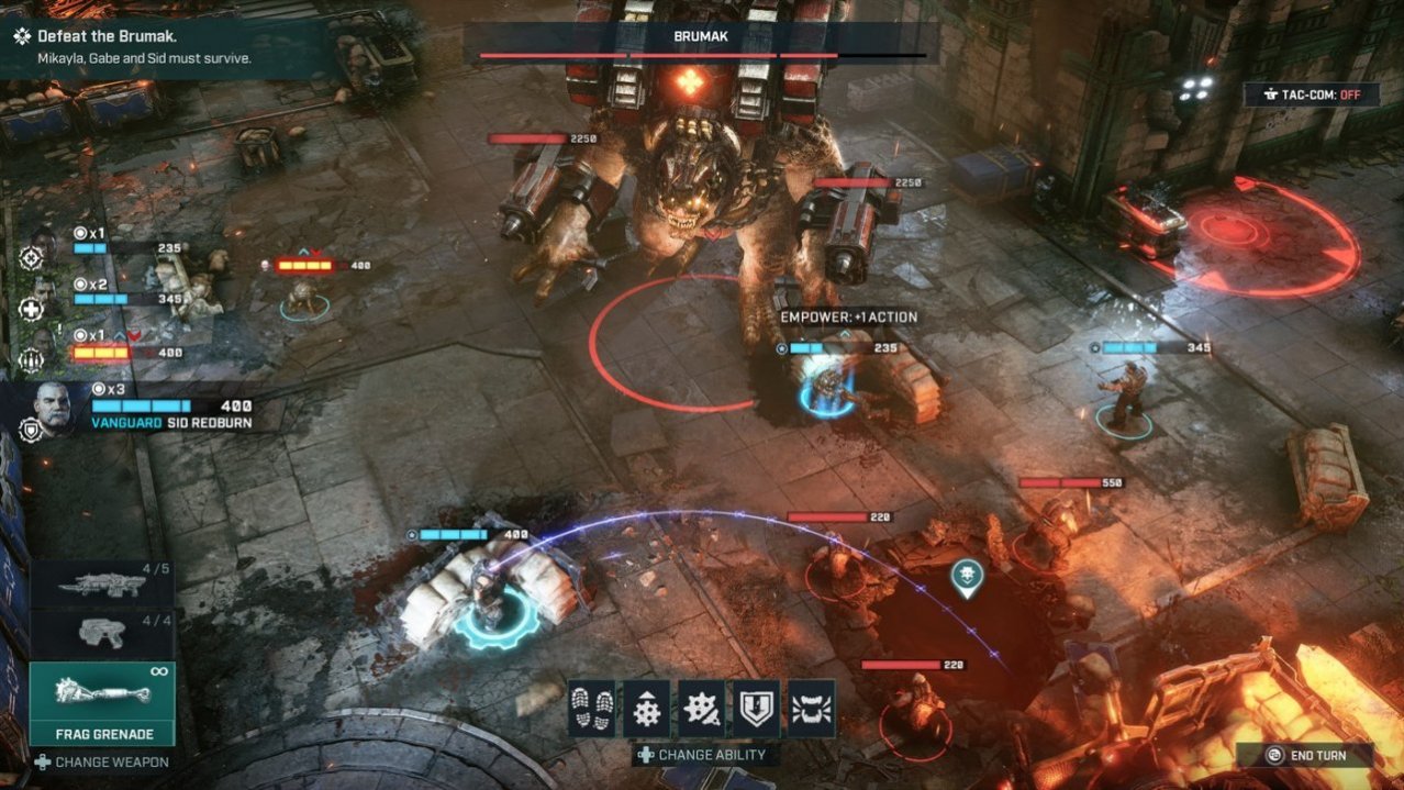 Скриншот игры Gears Tactics для Xboxone