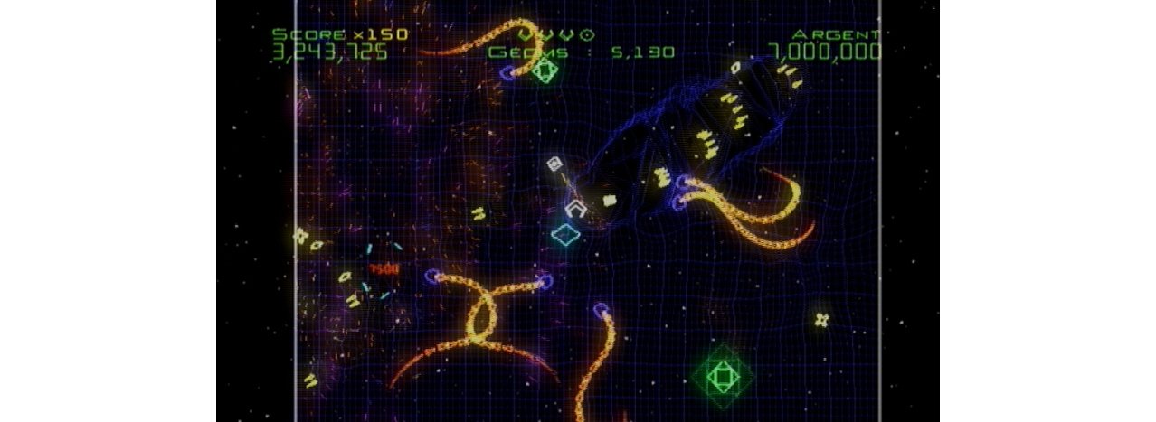 Скриншот игры Geometry Wars: Galaxies (Б/У) для 3DS