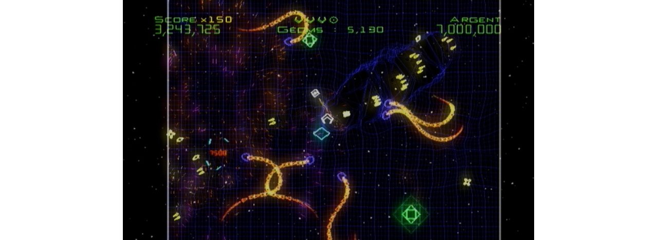 Скриншот игры Geometry Wars: Galaxies (Б/У) для 3DS