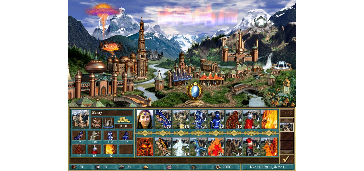 Скриншот игры Герои меча и магии 3: клинок армагедона для Pc