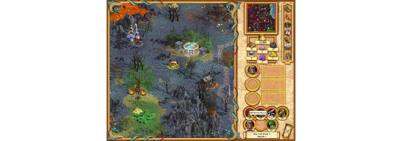 Скриншот игры Герои Меча и Магии 4: Грядущая буря для Pc
