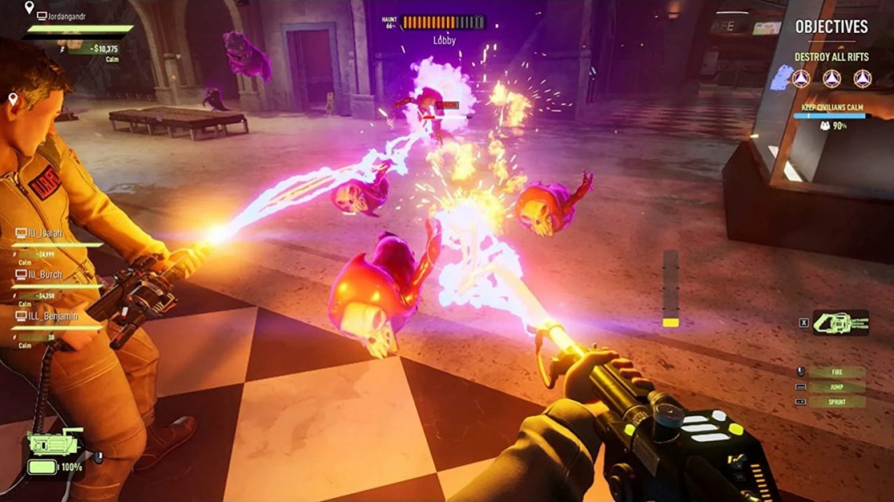 Скриншот игры Ghostbusters: Spirits Unleashed для Xboxsx