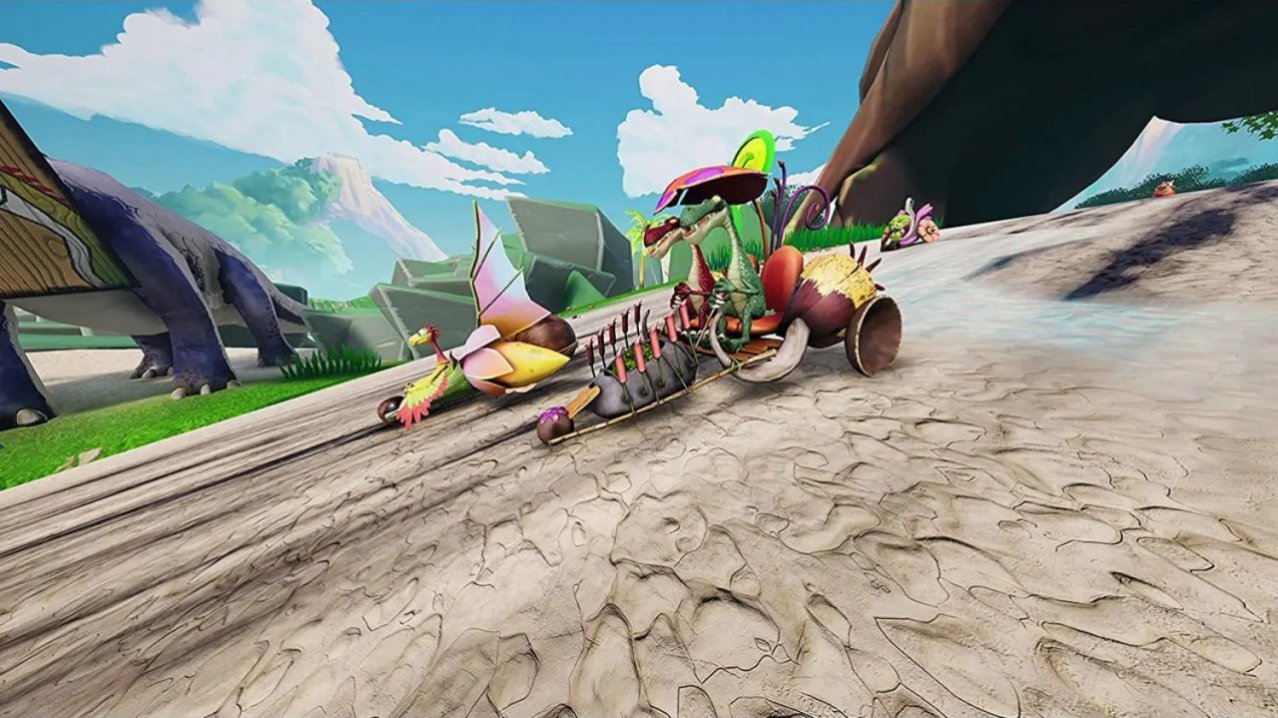 Скриншот игры Gigantosaurus: Dino Kart для Ps5