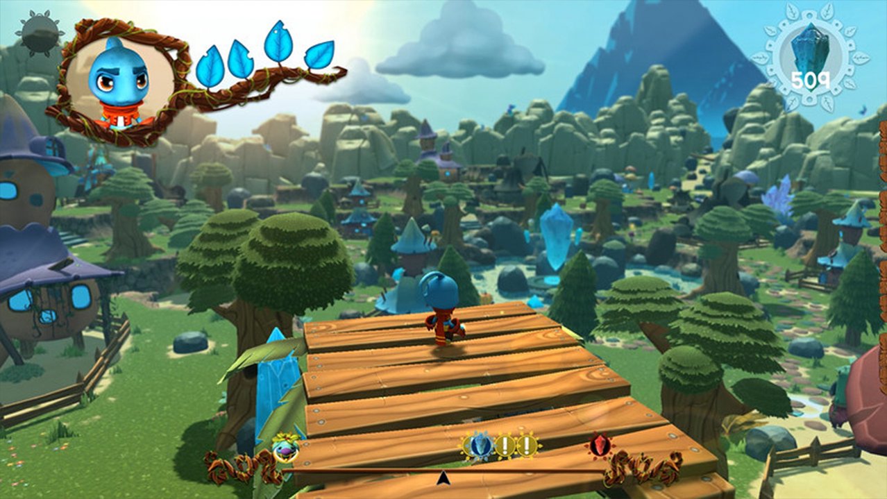 Скриншот игры Ginger: Beyond the Crystal для Switch