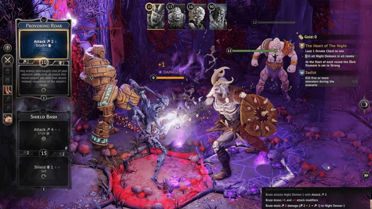 Скриншот игры Gloomhaven Mercenaries Edition для Ps4