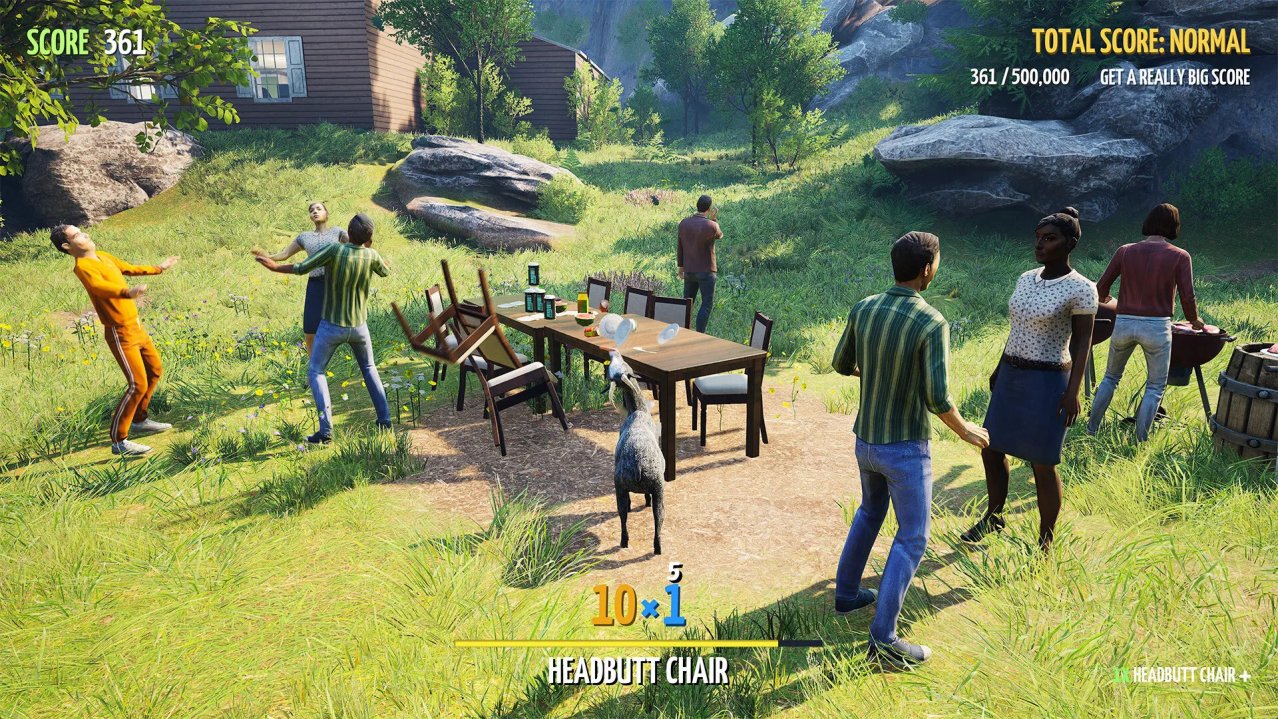 Скриншот игры Goat Simulator Remastered для Ps5