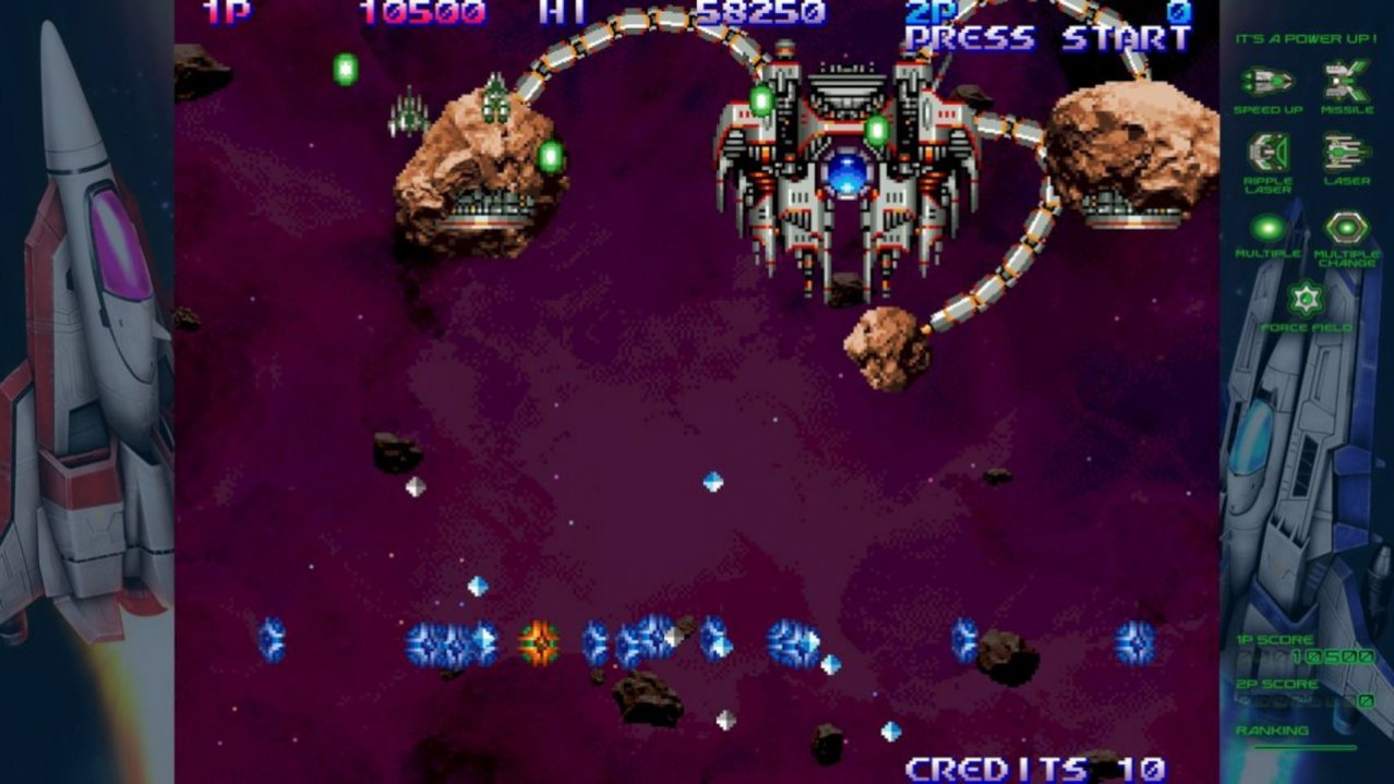 Скриншот игры Gradius Origins [Salamander 3 Cover] (Limited Run #043) для Xboxsx