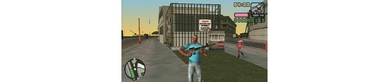 Скриншот игры Grand Theft Auto Vice City Stories (Б/У) для Psp