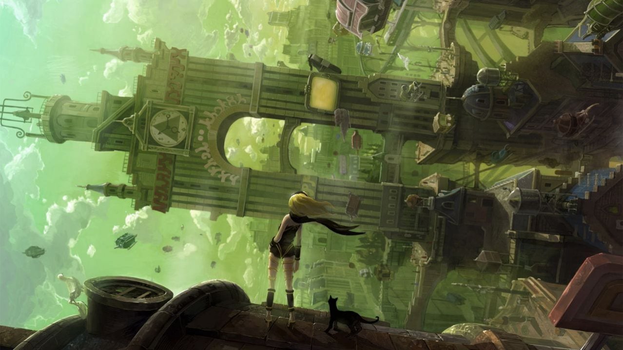 Скриншот игры Gravity Rush для PS4