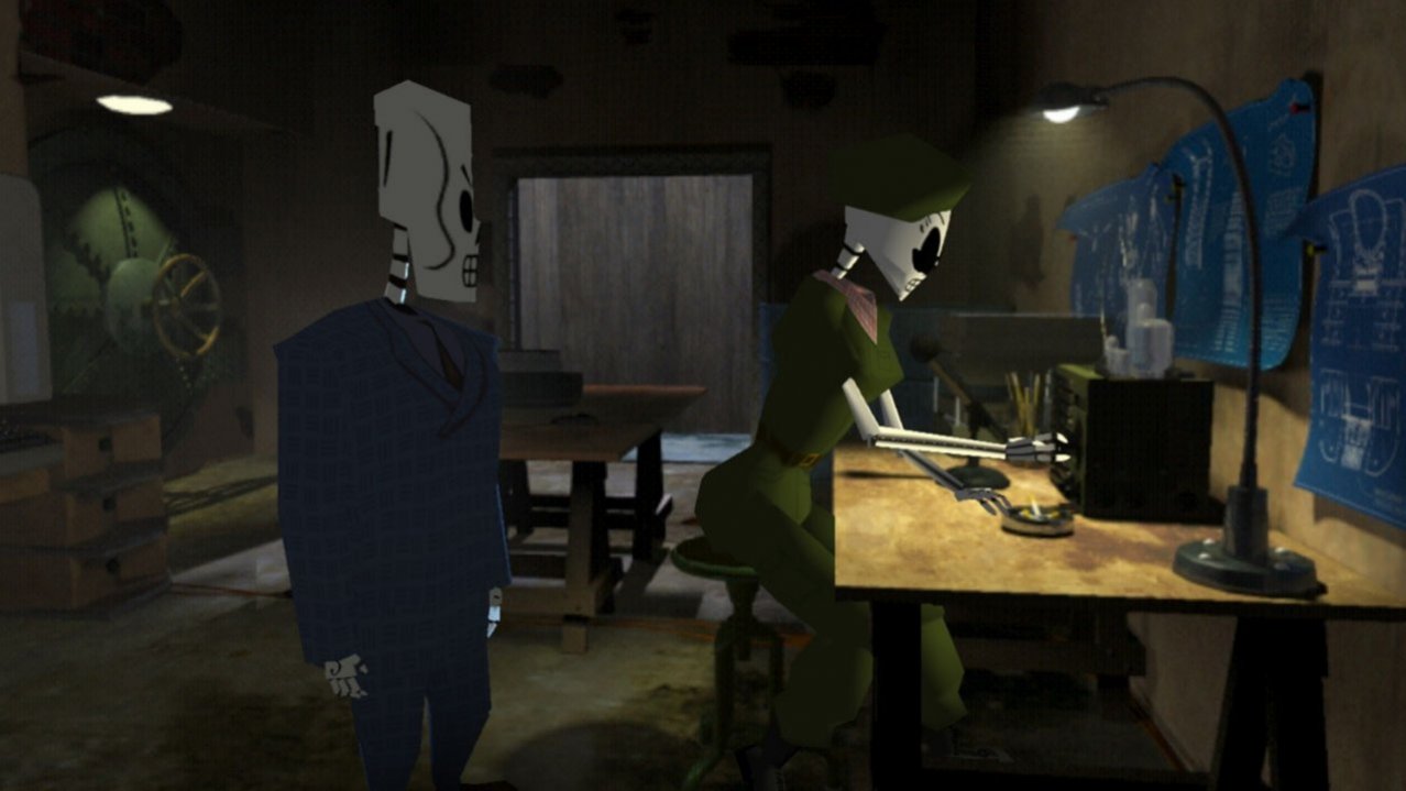 Скриншот игры Grim Fandango Remastered (Limited Run #485) для Ps4