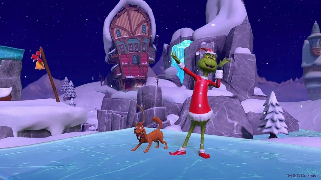 Скриншот игры Grinch: Christmas Adventures для Switch