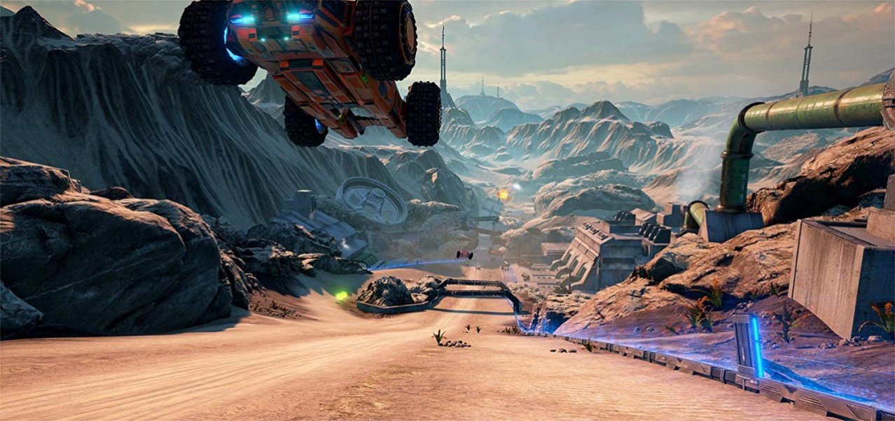 Скриншот игры GRIP Combat Racing - Rollers Vs Airblades Ultimate Edition для Switch