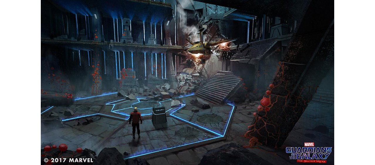 Скриншот игры Guardians of the Galaxy: The Telltale Series для PS4
