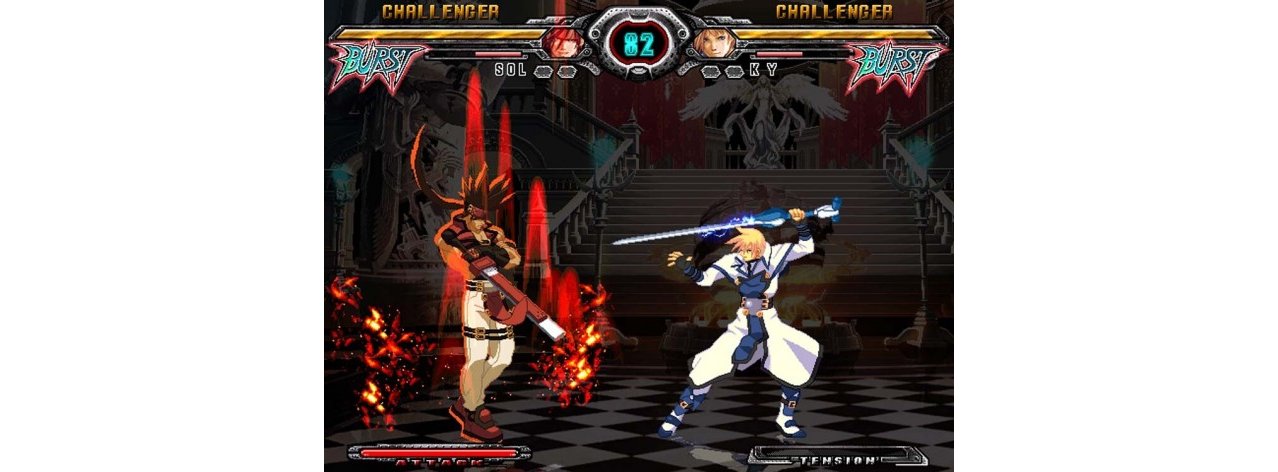 Скриншот игры Guilty Gear Core для Wii