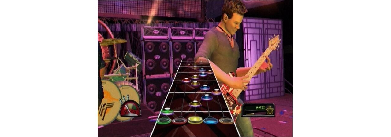 Скриншот игры Guitar Hero: Van Halen для Wii